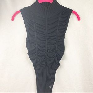 Vintage Guess Collection Black Body Conscious Top